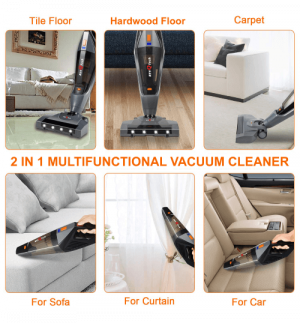 portable Vacuum Cleaner 2in1