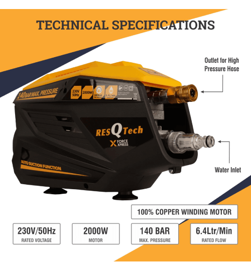 200W pressure washer motor