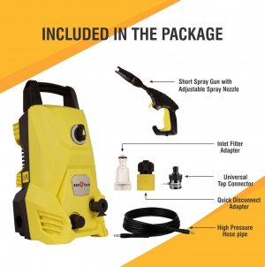 included in the pressure washer package