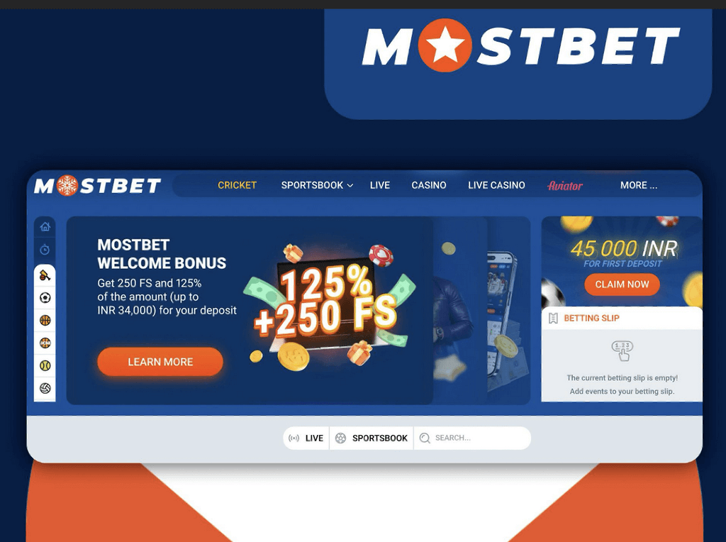Site do Cassino Mostbet - Jogue com um Recompensa de R$ 1.700