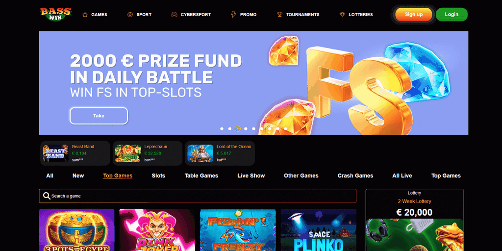BassWin Online casino