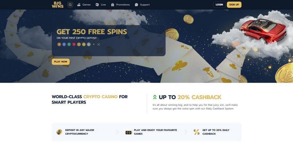 BigWins Gambling enterprise cashback boosts approximately 20%